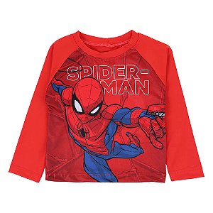 CAMISETA MANGA LONGA FAKINI SPIDER - MAN