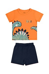 CONJUNTO INFANTIL MASCULINO DINO
