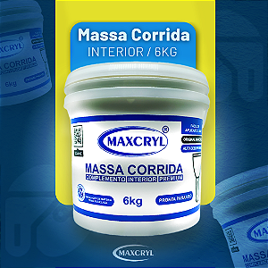 Massa Corrida Maxcryl 6kg