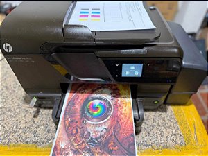 IMPRESSORA MULTIFUNCIONAL HP 8600 PRO COM BULK IN DE TINTA GRANDE INSTALADO