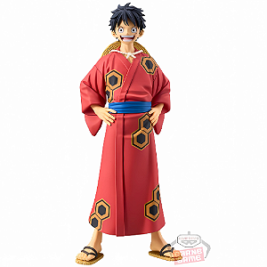 Figure One Piece - Luffy *Yukata* - The Grandline Series Wano Banpresto - PRONTA ENTREGA