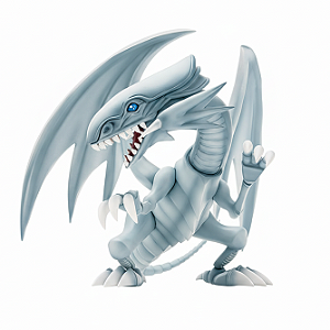 Figure Yu-Gi-Oh! Dragão Branco de Olhos Azuis - Equal Arts - Konami - PRONTA ENTREGA