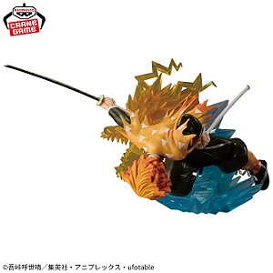 Figure Demon Slayer - Zenitsu Agatsuma - Vibration Stars Plus - Banpresto (Reserva)