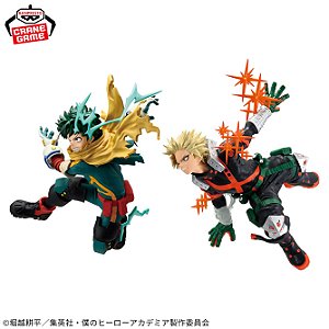 Figure My Hero Academia - Izuku Midoriya & Katsuki Bakugo - GiGO Limited Edition Ver. 3 - Banpresto (Reserva)