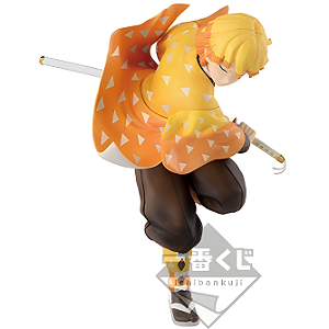 Figure Demon Slayer - Zenitsu Agatsuma - Prêmio C - Mugen Train Arc - Ichiban Kuji (Reserva)