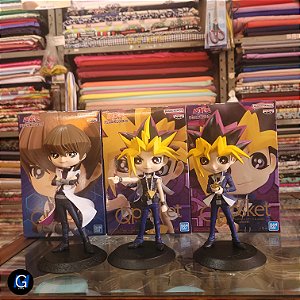 Qposket - Yu-Gi-Oh! - Seto Kaiba, Yami Yugi, Yugi Muto - Banpresto - PRONTA ENTREGA