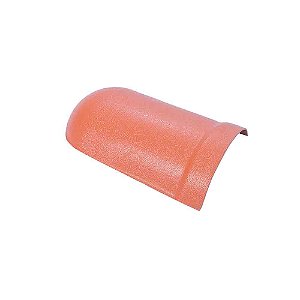 PONTEIRA FECHAMENTO DE CUMEEIRA PVC - TERRACOTA