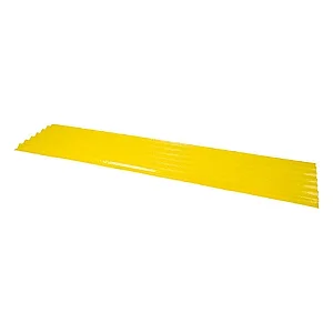 TELHA TRANSLUCIDA FIBRA 2,44x0,50 - AMARELO