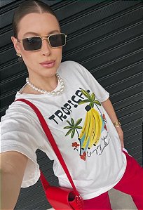 T-Shirt Tropical Off