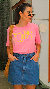 T-SHIRT PREMIUM INTUITION ROSA
