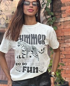 T-SHIRT BASICA OFF ONCA SUMMER
