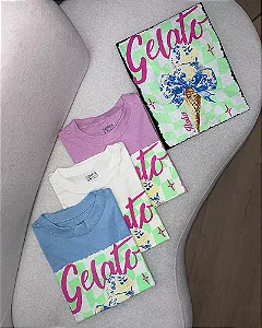 T-SHIRT BASICA GELATO