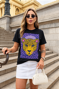 T-SHIRT BASICA ONÇA