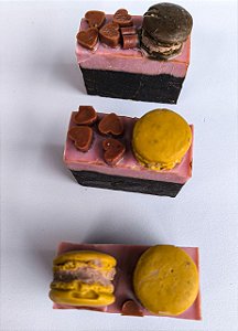 Sabonete  Artesanal - Brownie/Macarrons (170 gramas)