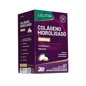 Colágeno Hidrolisado + Vitamina C + Biotina l 60 capsulas  - Lauton