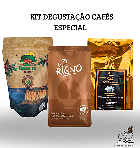Kit Degustação : 3 Cafés Especiais 85+ Pontos - Artesanal - 100% Arábica - Piatã Chapada Diamantina