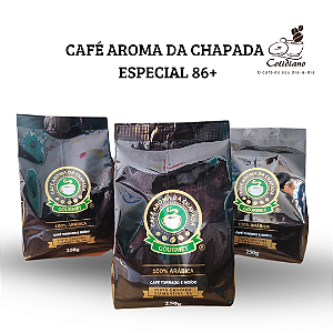 Café Aroma da Chapada Especial 100% Arábica - 86+ Pontos - 250g de Qualidade Premium