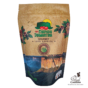 Café Chapada Diamantina Gourmet 100% Arábica - 70+ Pontos - 250g Moído
