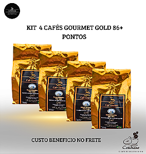 4 Pacotes Café Gourmet Premium 100% Arábica | Piatã Chapada Diamantina
