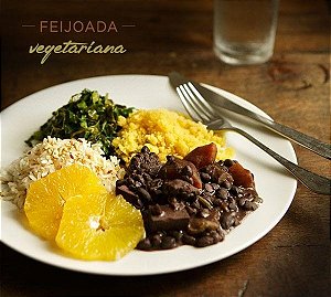 FEIJOADA VEGETARIANA + ACOMPANHAMENTOS