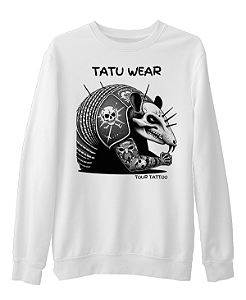 Blusão Moleton Tatu Skull Punk