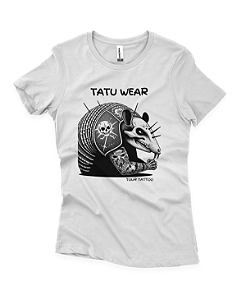 Baby Look Tatu Skull Punk