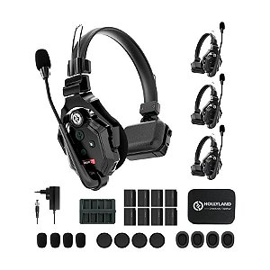 Hollyland Solidcom C1-4S Full Duplex Sistema Intercom Sem Fio