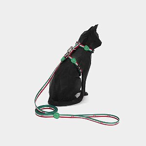 Peitoral com Guia FreeFaro para Gatos Fluminense P