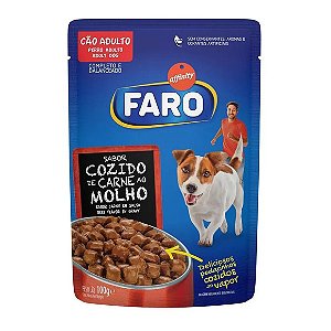 Ração Úmida para Cães Adultos Carne Faro 100 g