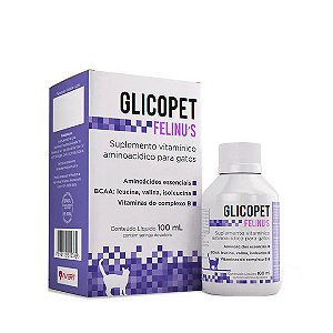 Suplemento Vitamínico Aminoacídico para Gatos Glicopet Felinus Avert 100 ml