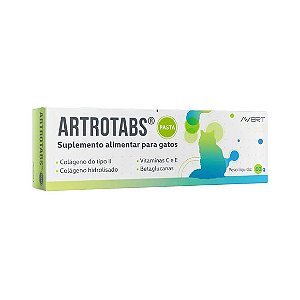 Suplemento Alimentar Artrotabs Pasta para Gatos Avert 60 g