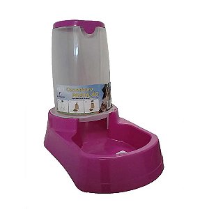 Comedouro Automático Praticão Rosa Alvorada Único