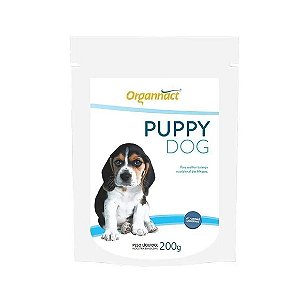 Suplemento Mineral Vitamínico para Cães Filhotes Puppy Dog Organnact 200 g