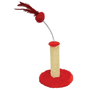 Arranhador Mini São Pet Vermelho Único