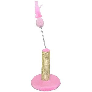 Arranhador Mini São Pet Rosa Único