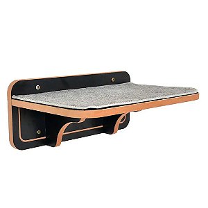 Prateleira para Gatos Taytay Flicks Preta Único