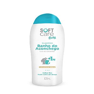 Shampoo 1 Mês+ Banho do Aconchego Soft Care Baby 120 ml