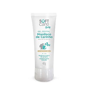 Gel Dental 1 Mês+ Mordisco de Carinho Soft Care Baby 40 g