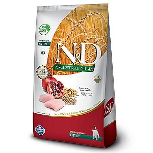 Ração N&D Ancestral Grain Gatos Filhotes Frango 1,5 kg
