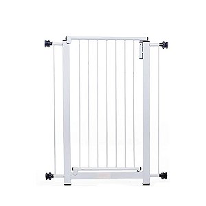 Portão Clássico Grade Porta NF Pet Branco 70cm Único