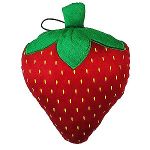 Mordedor Pelúcia Fruit Morango Jambo Único
