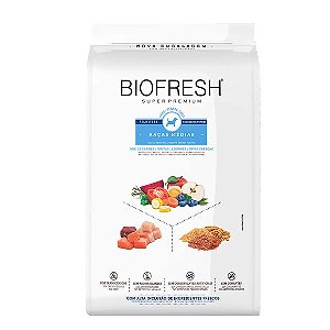 Ração Biofresh Cães Filhotes Raças Médias 3 kg
