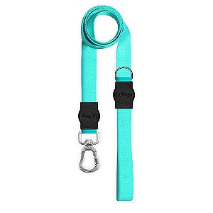 Guia Premium Classic Aquamarine Dog Trip Brasil M