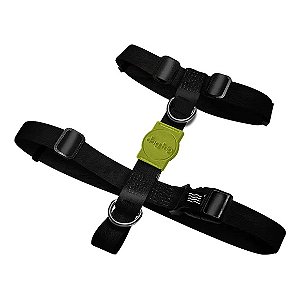 Peitoral H Classic Black Verde Dog Trip Brasil G