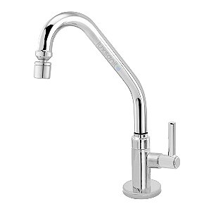 TORNEIRA COZINHA MESA BICA MÓVEL METAL 1/4V C11