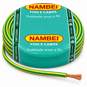 Cabo Flexível 2,50mm 750v Brasileirinho Rolo C/100m Nambei