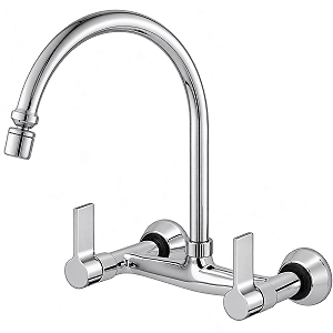 Misturador Cozinha C/ Articul. Parede Bica Super 1/4v C77