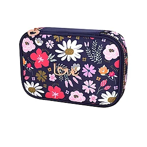 ESTOJO MOLIN - LOVE FLOWERS - 100 PENS