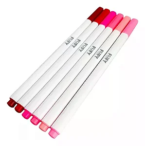 MARCADOR FINELINER - MUNDO ROSA C/6 - FOFY