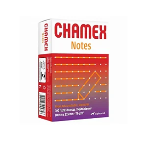 CHAMEX NOTES 300 FOLHAS -80MM x 115MM